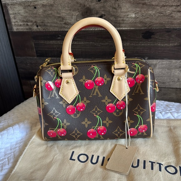 Louis Vuitton LV X TM Speedy Bandoulier 20 Cerise - Picture 5 of 9